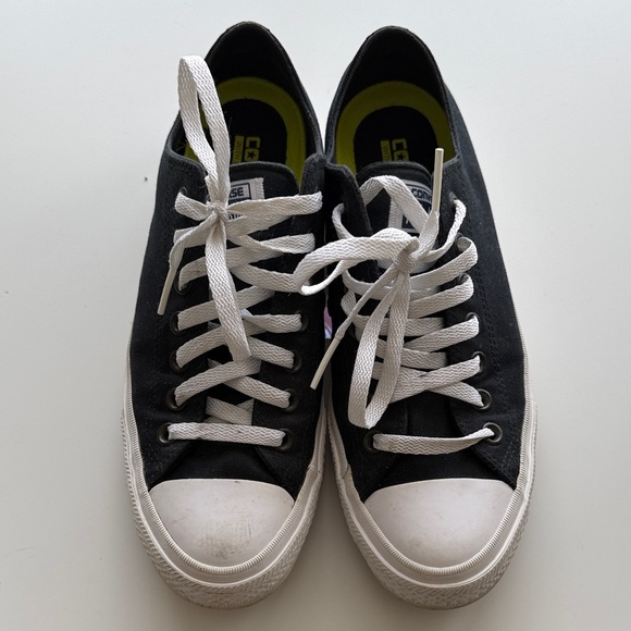 Converse Other - Converse•Black and White Canvas Sneakers•Size 8.5